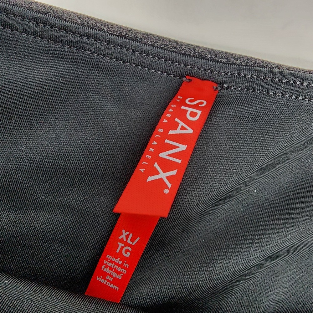 Spanx Moto Leggings‎ Women's XL Faux Leather Grunge Skinny Black - Picture 4 of 5